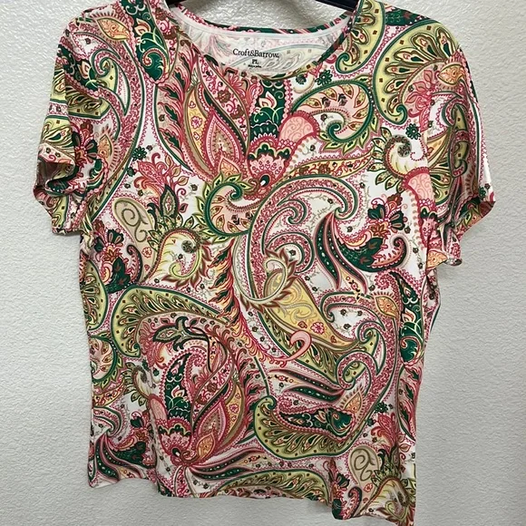 Patterned tee - Picture 1 of 4